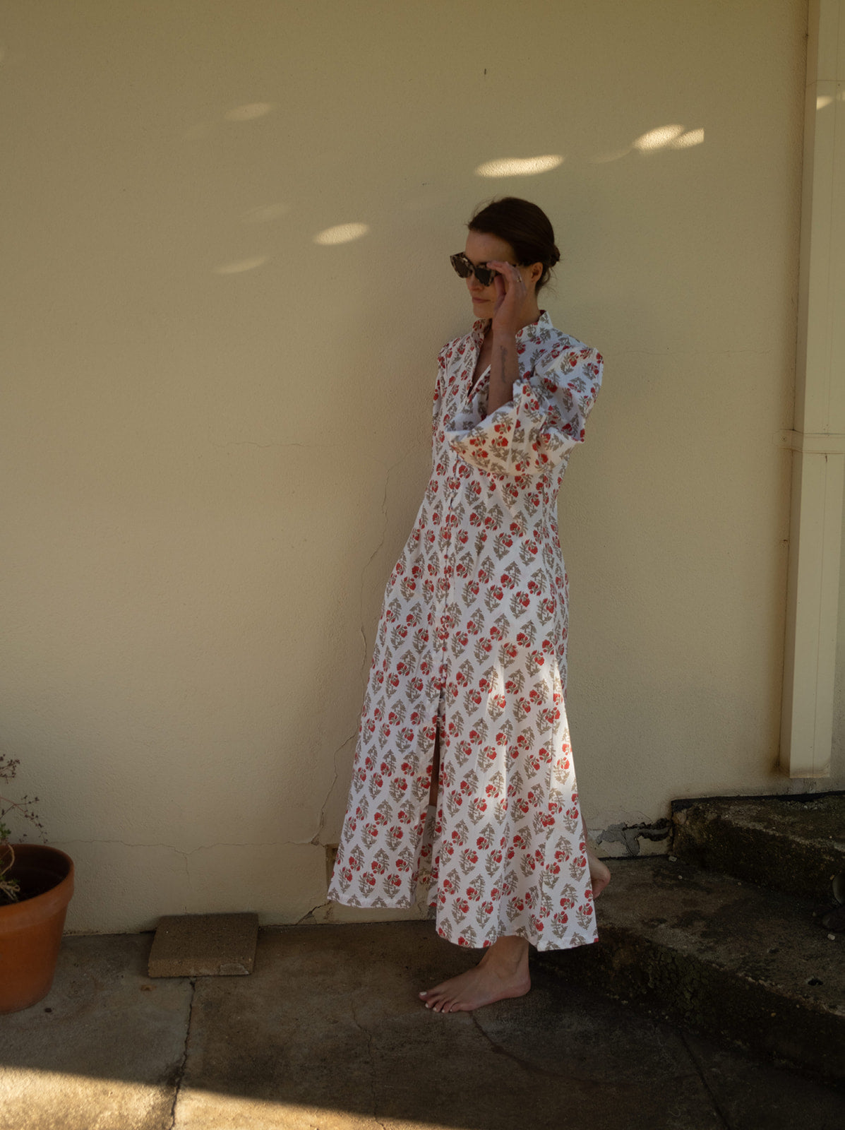 Marina Dress in Saffron