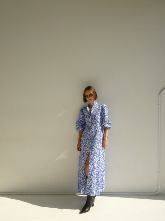 Marina Dress in Jodhpur Blue