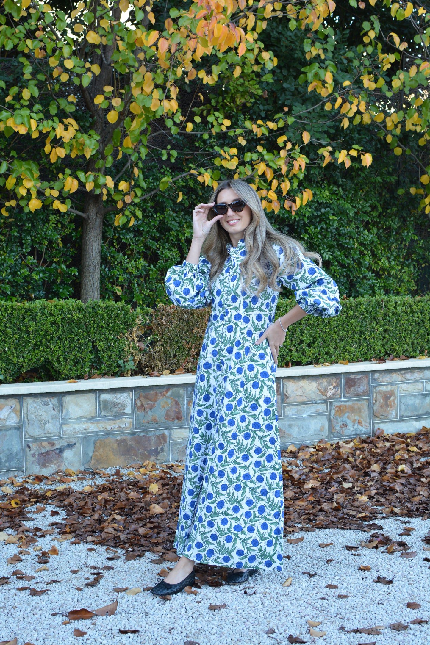 Marina Dress in Bluebell