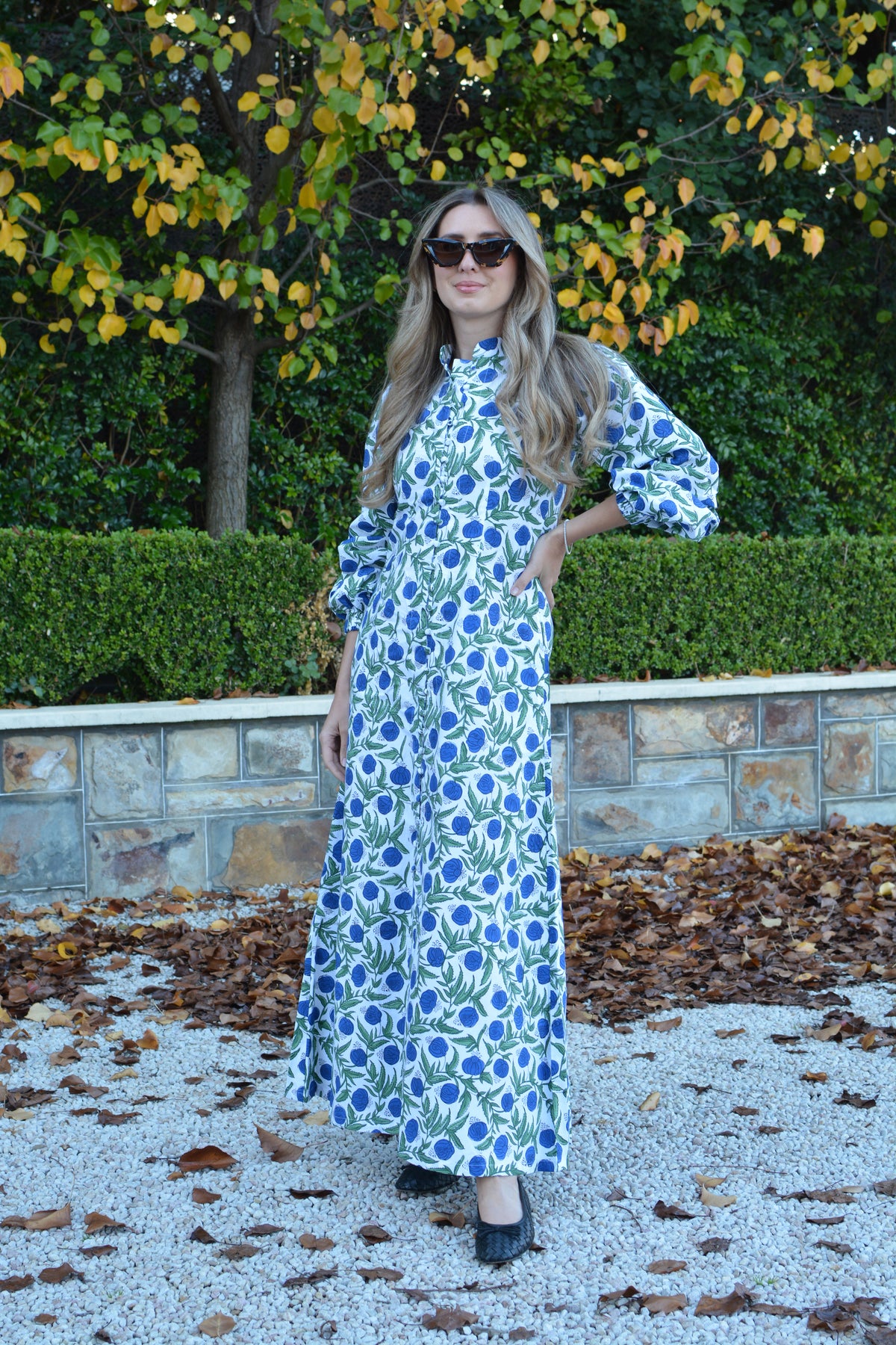 Marina Dress in Bluebell