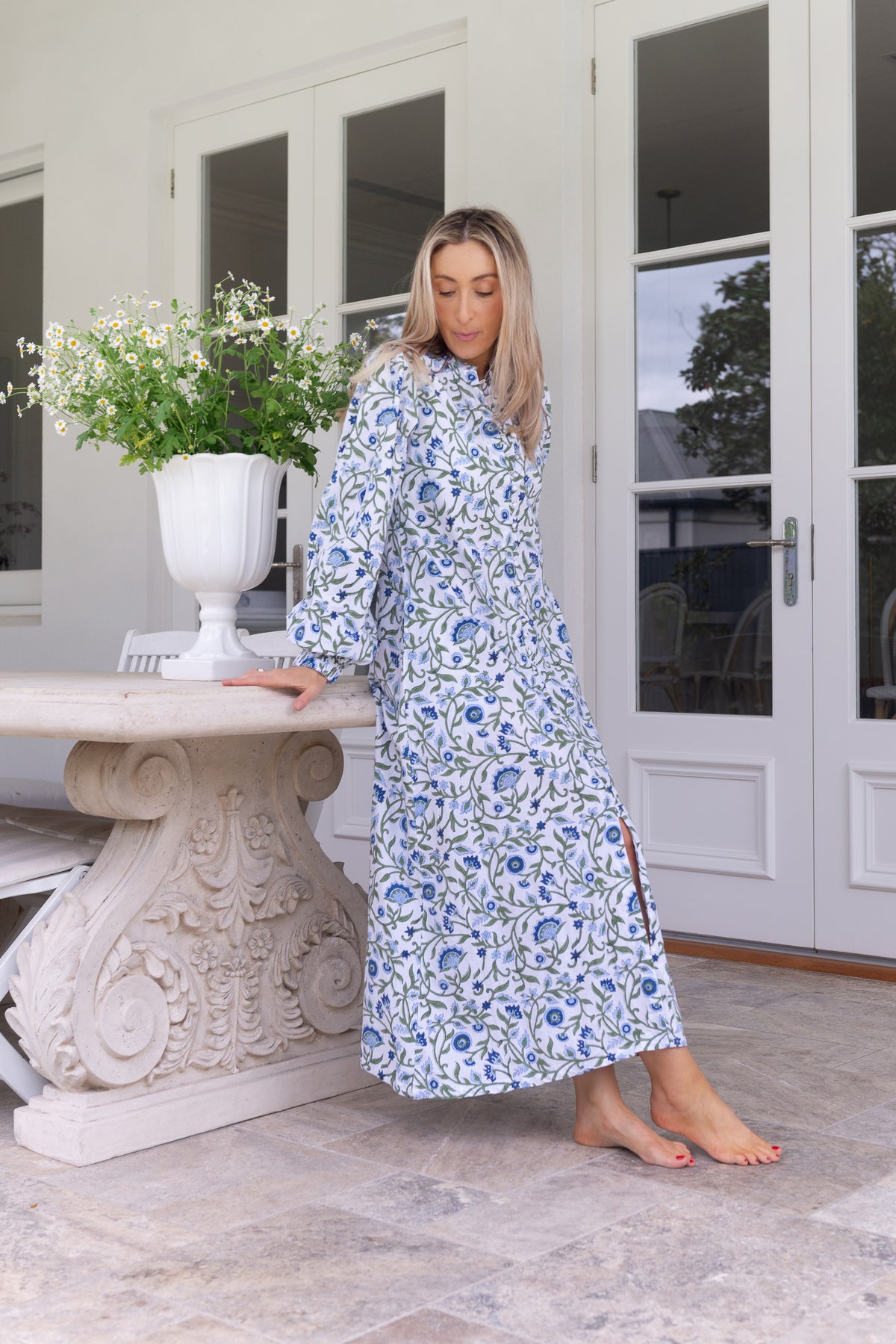 Marina Dress - Peacock