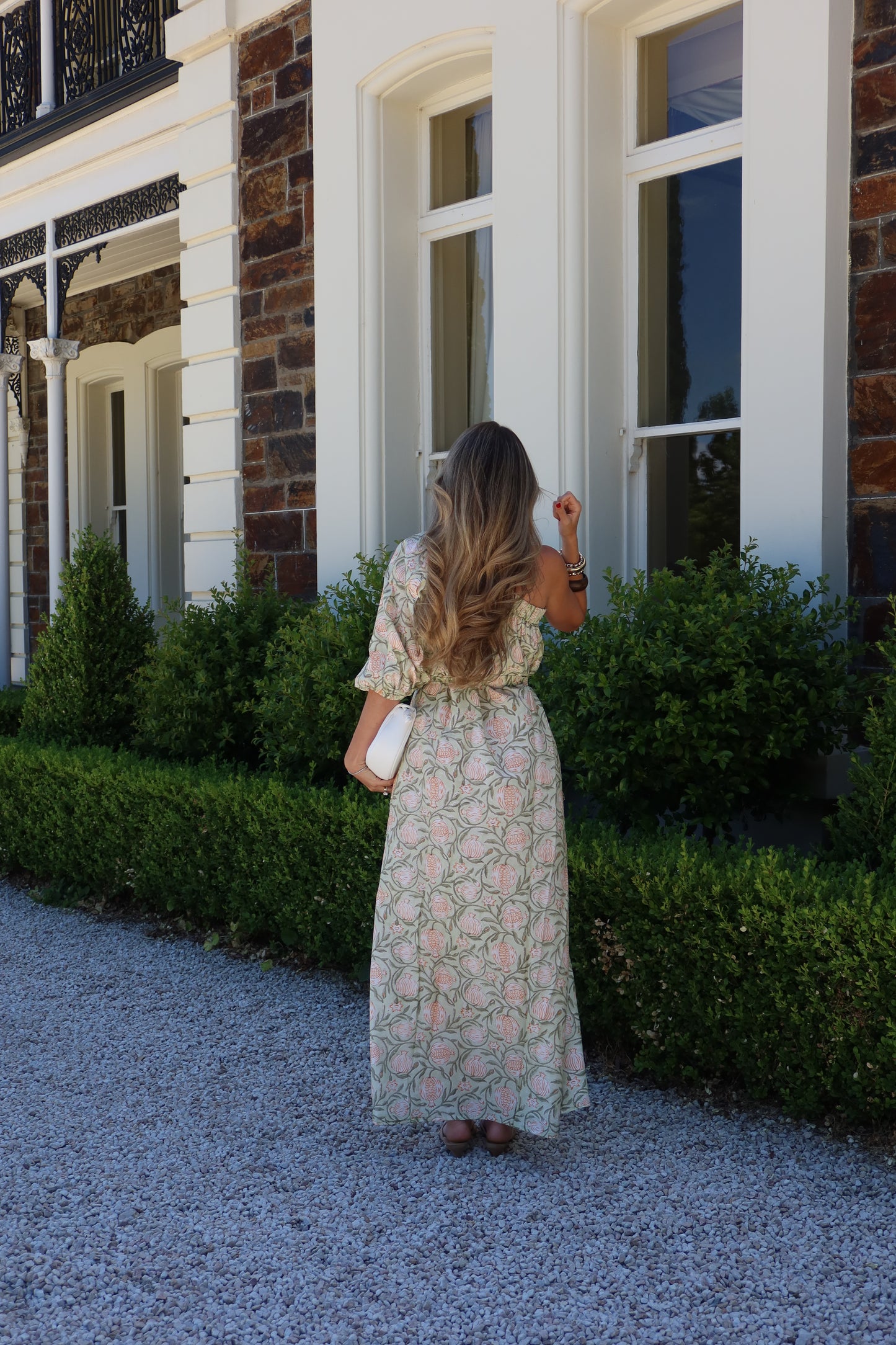 Silk Marcelle One-Shoulder Dress